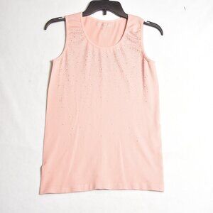 LC Couture Tank Top Base Layer Women's Size M/L Soft Pink